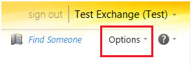 via mail outlook